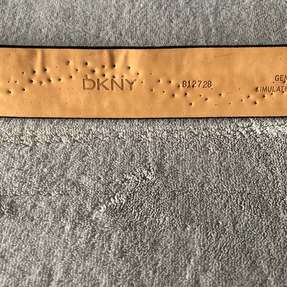 BLACK GENUINE LEATHER BELT WITH BLACK AND SILVER GEMS & BLACK METAL BUCKLE M - Picture 6 of 7